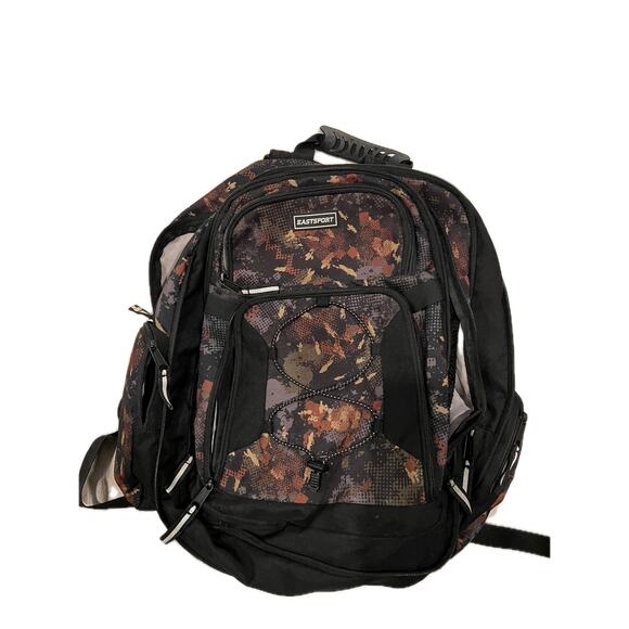 Eastsport Surge Sport Backpack, Brown Leaves - Picture 1 of 5
